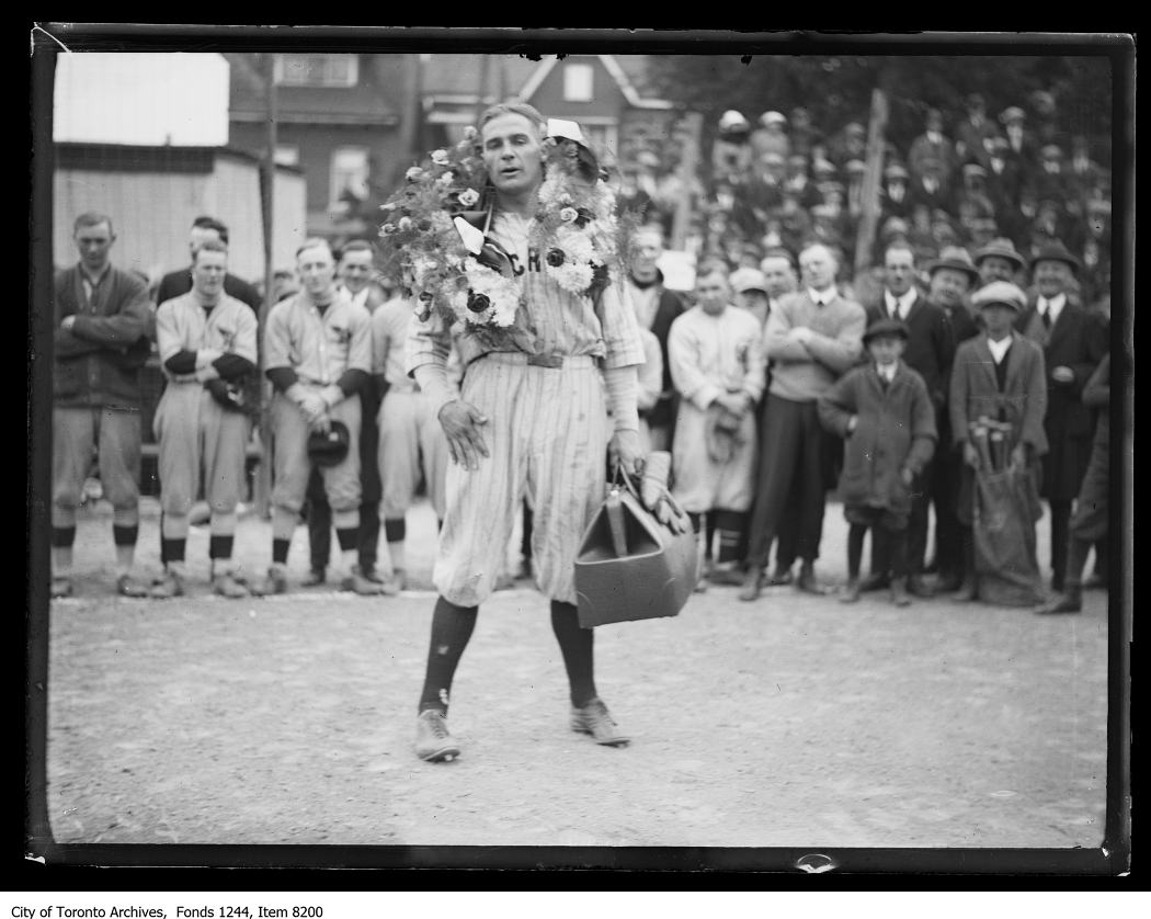 Lionel Conacher of the Hillcrest Baseball Team. - [ca. 1920]