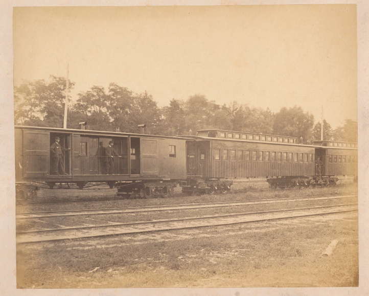 N.R.C., part of passenger train, no. 27 - 1858-63