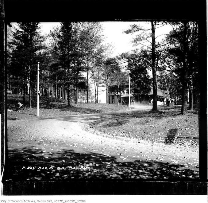 October 15, 1913 - High Park — Vintage Restaurant Photographs