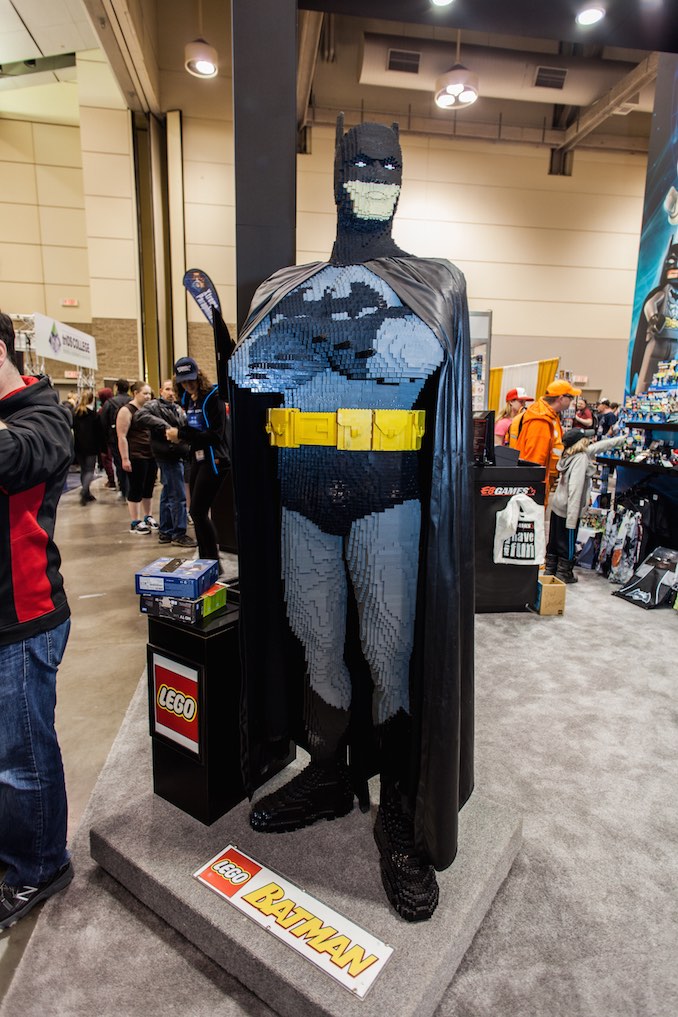 Life Sized Lego Batman