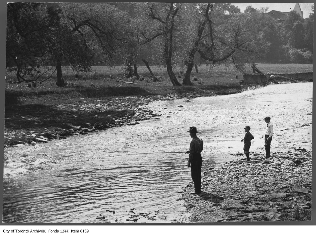 1910 - Fishing on the Don River - Vintage Fishing Photographs