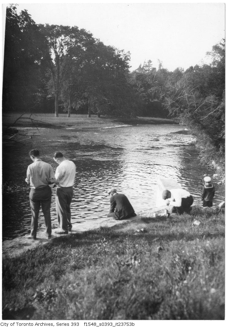 Lakefield Ontario Canada Fishing Exaggerated Vintage Real Photo Postcard  Rppc