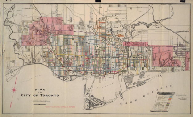 Curated Collection of Vintage Toronto Maps