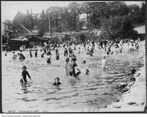 Vintage Swimming Photographs from Toronto