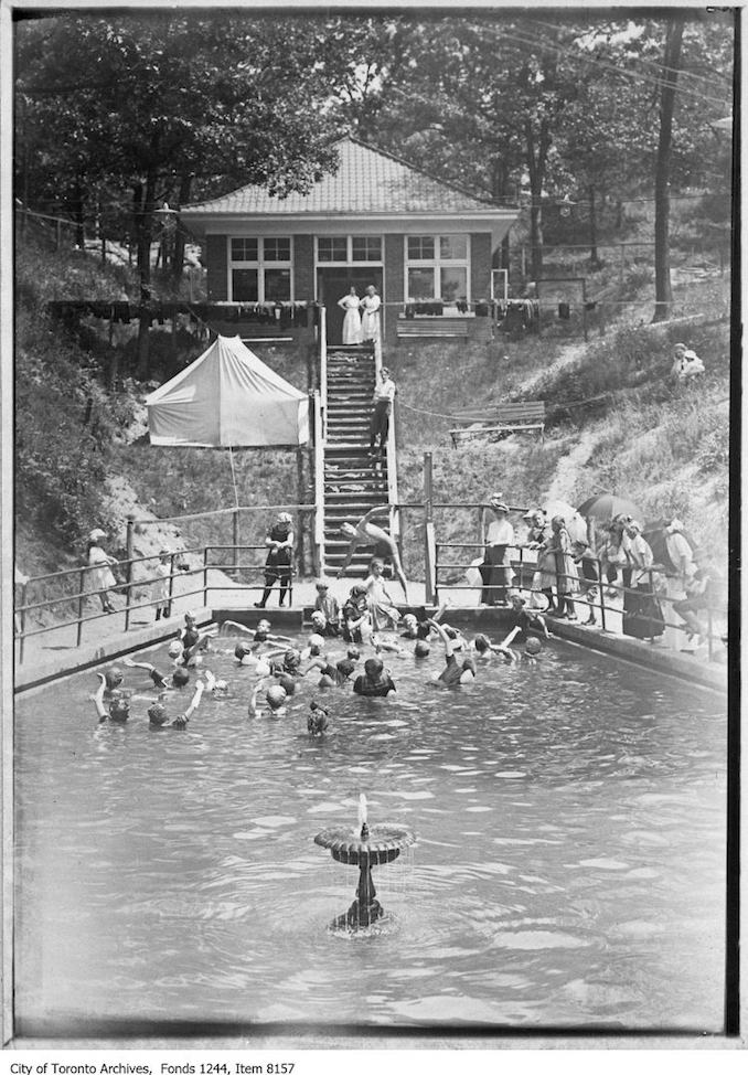 Vintage Swimming Photographs from Toronto