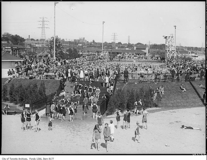 1926 - july - Sunnyside, bathing pool from pavilion