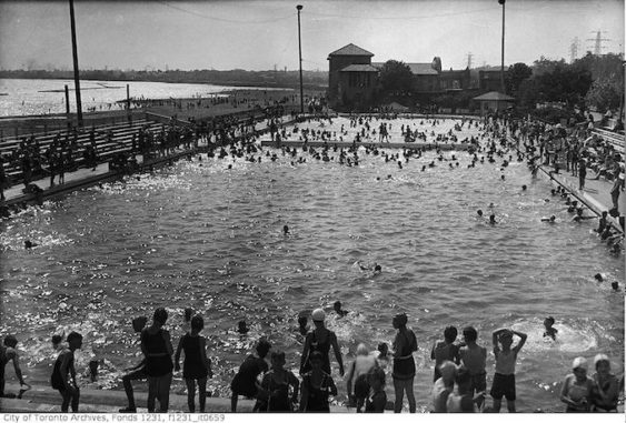 Vintage Swimming Photographs from Toronto