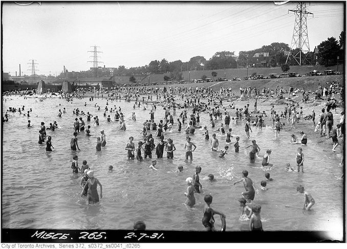 1931 - Sunnyside Beach - Bathing