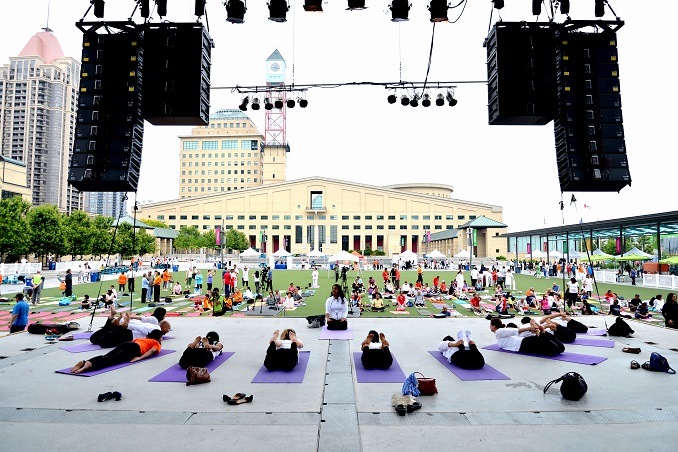 International Day of Yoga 2015 - Mississauga