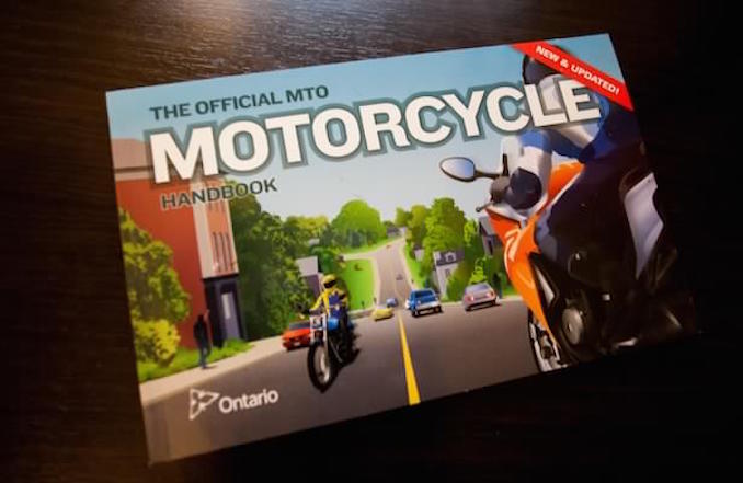 motorcycle written test ontario