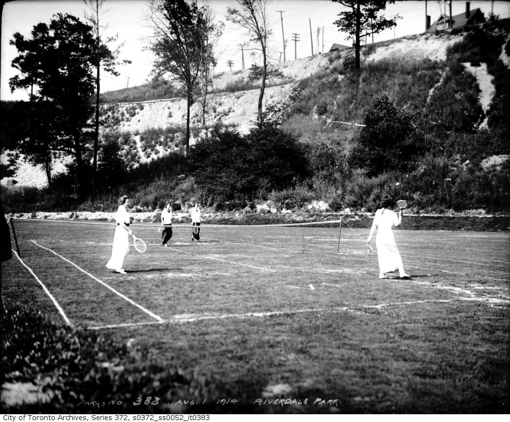 1914 - aug 1 - Riverdale Park ladies' tennis