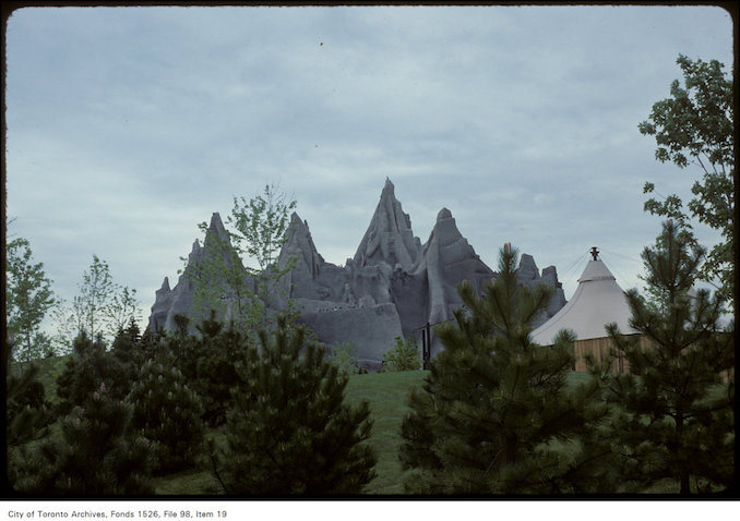 1981 - June 8 - View of Wonder Mountain at Canada's Wonderland