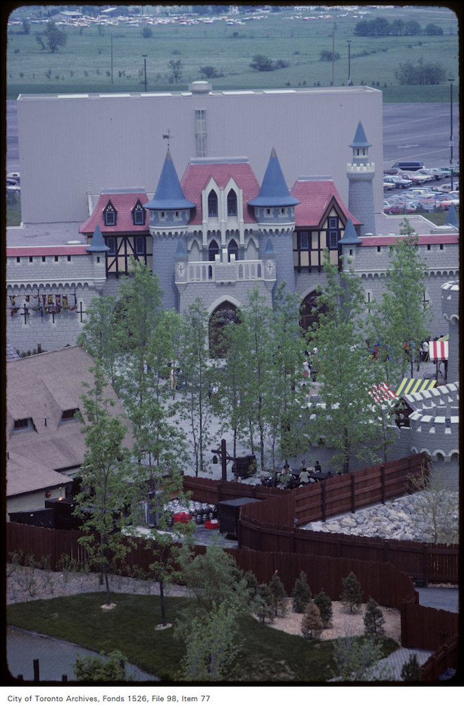 1981 - june 8 - View of castle on Canada's Wonderland grounds