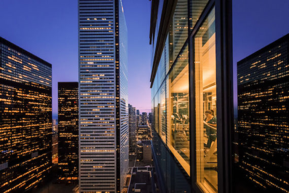 Toronto at Dusk by Photographer Sanjay Chauhan