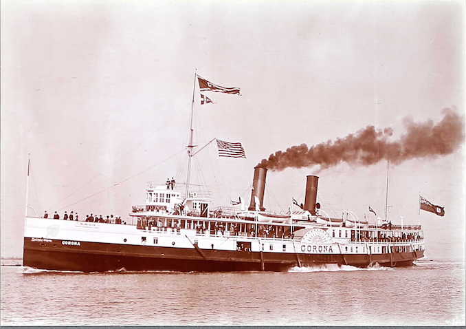 501 Steamer “Corona” in the Toronto Harbour, Toronto