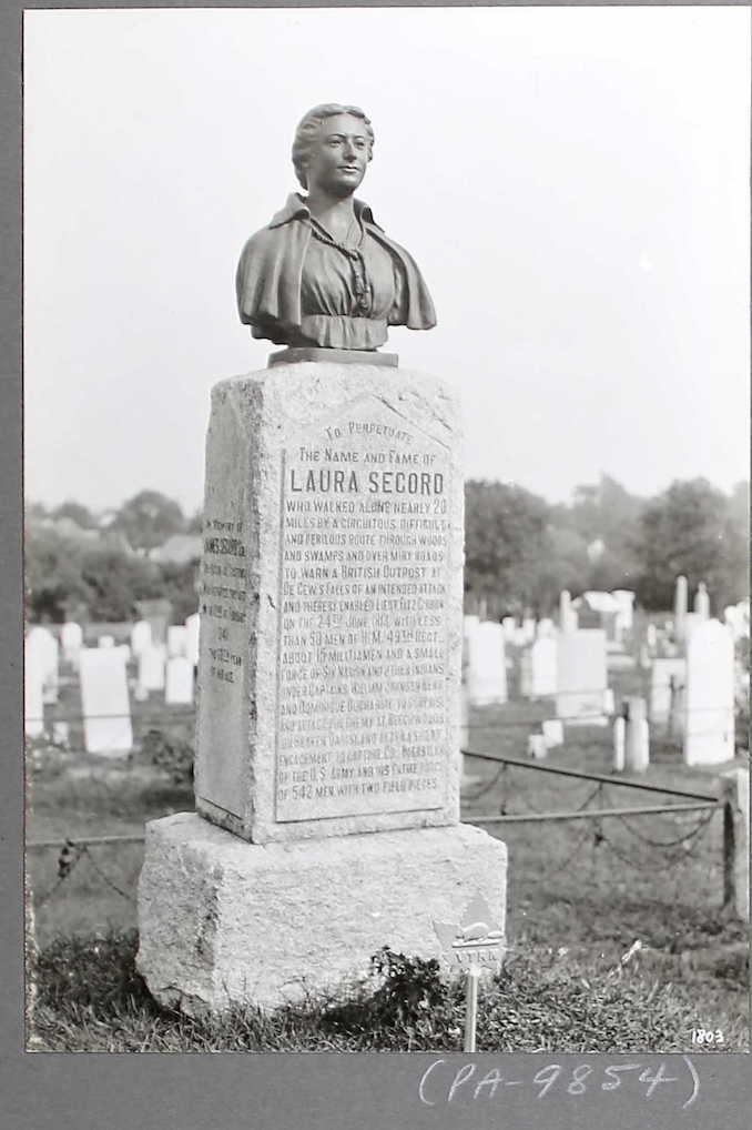 Grave of Laura Secord, Lundy’s Lane Cemetery, Niagara Falls