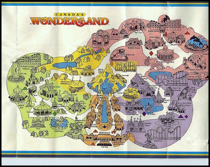 Wonderland Map