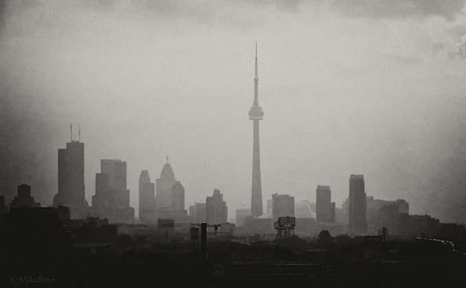 CN Tower from a Distance #3 (Early Morning)