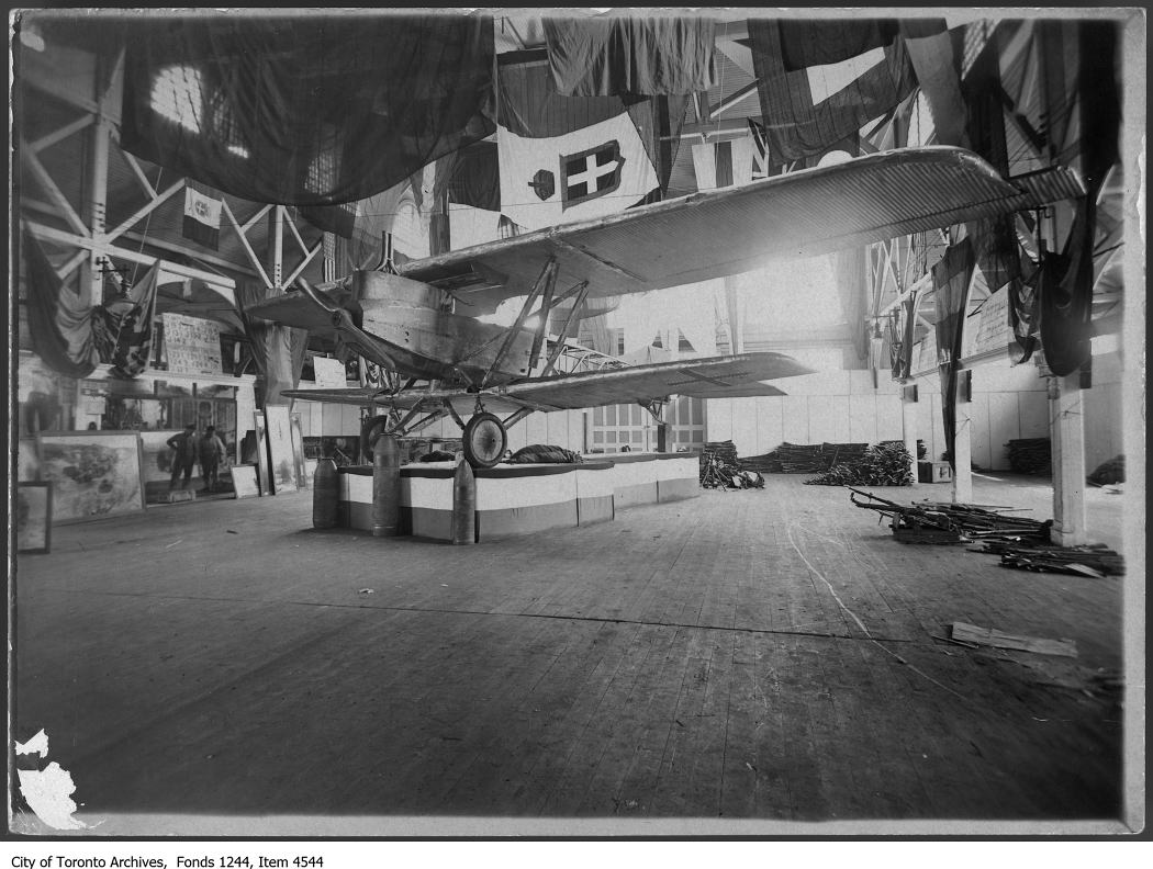 1919 - Junkens J.I. airplane at CNE