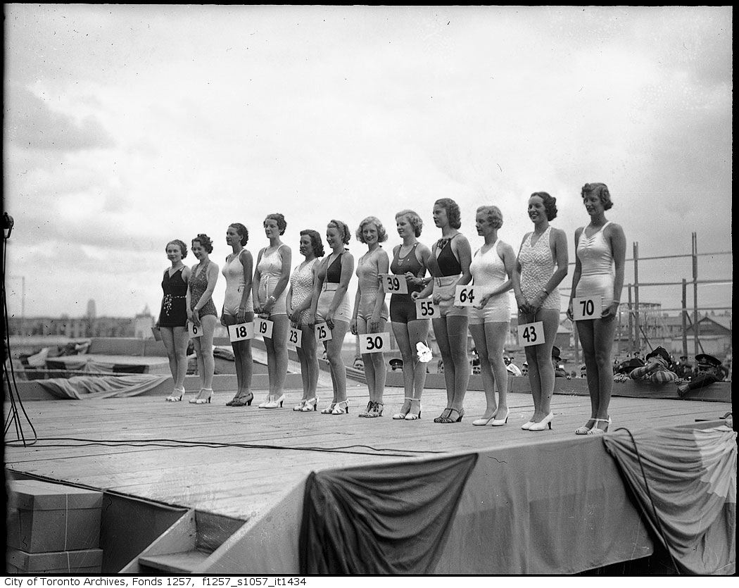 1936 - Miss Toronto Beauty Contest