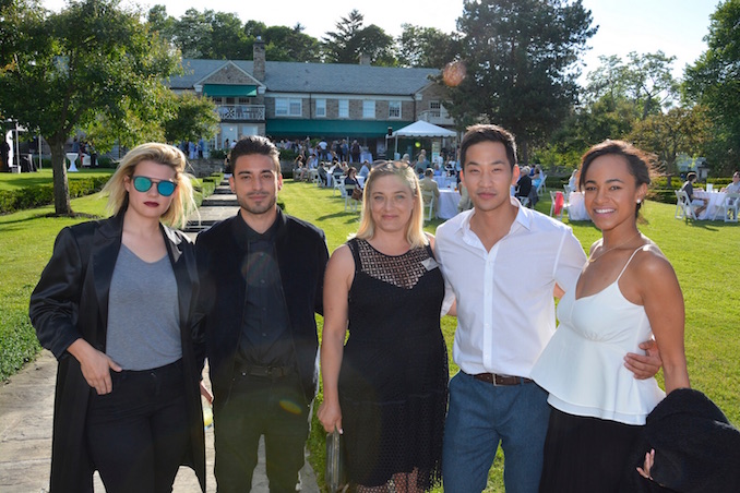 DW Waterson at the Canadian Film Center Garden Party