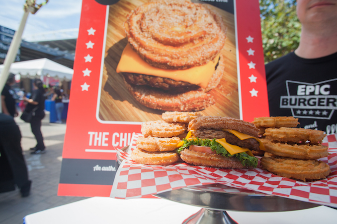 The Churros Cheeseburger