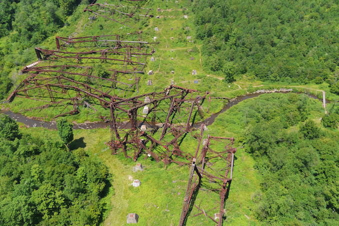 Kinzua Bridge in Pennsylvania - Pennsylvania roadtrip