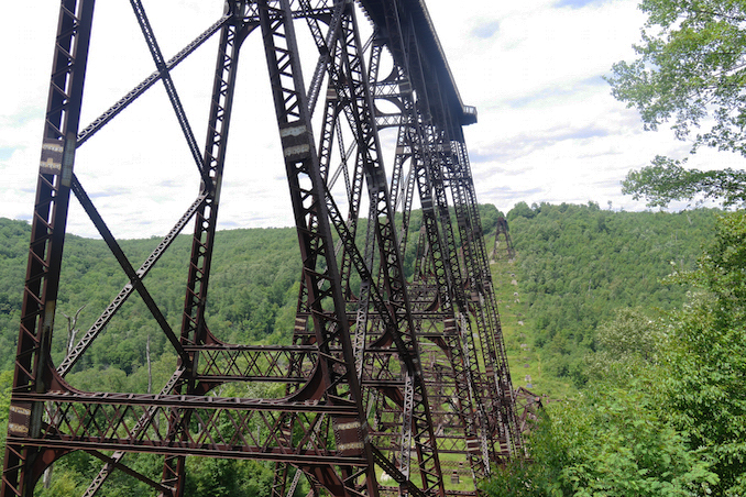 Kinzua Sky Walk in Pennsylvania - Pennsylvania roadtrip