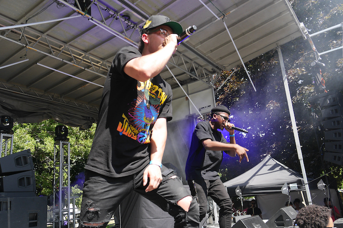 Kirk Knight & Nyck Caution at Time Festival. Photo credit: William Bembridge