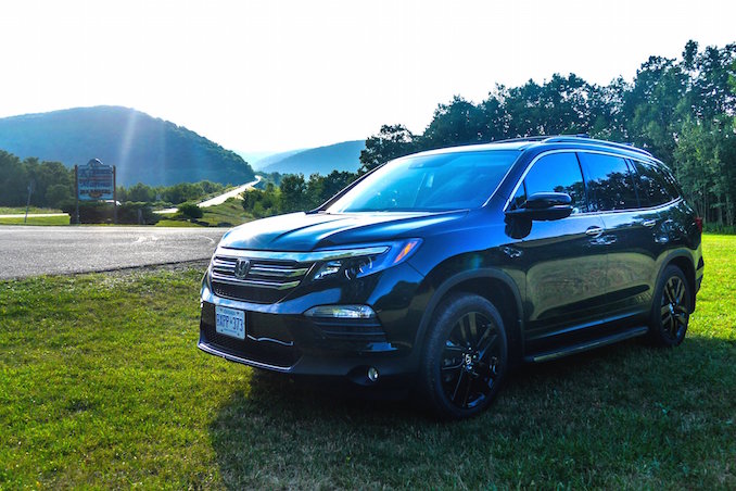 Honda Pilot in the Allegheny National Forest - Pennsylvania road trip