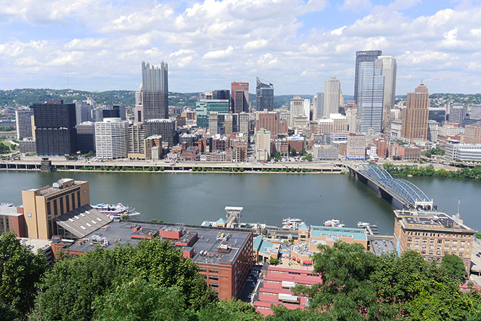 Mount Washington in Pittsburgh - American Road Trip