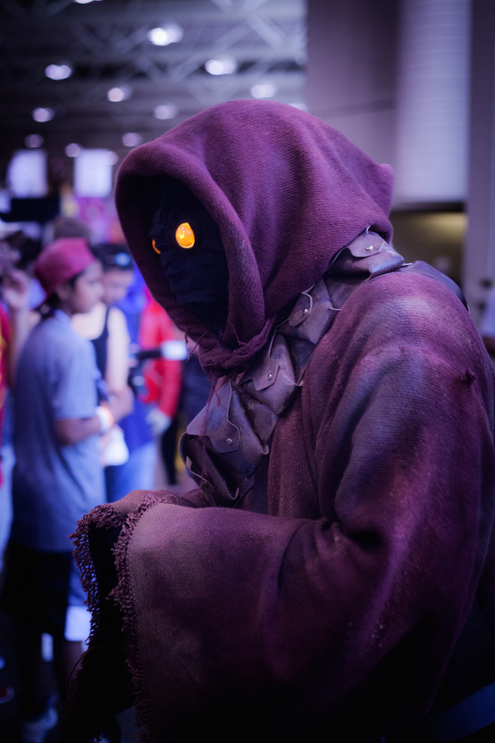 Jawa from Star Wars cosplay photographs