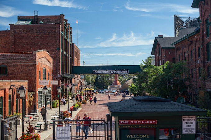 Distillery District - Haunted Sites in Toronto