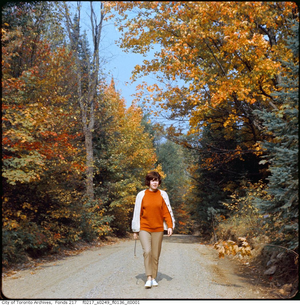 1967? - North York Parks (General) - In autumn - Vintage Autumn Photographs