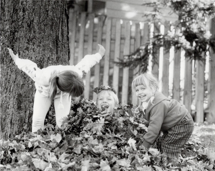 1986 - Some girls are such bullies. The leaves are falling all over Ontario and a lot of local kids have got a mean glint in their eyes.