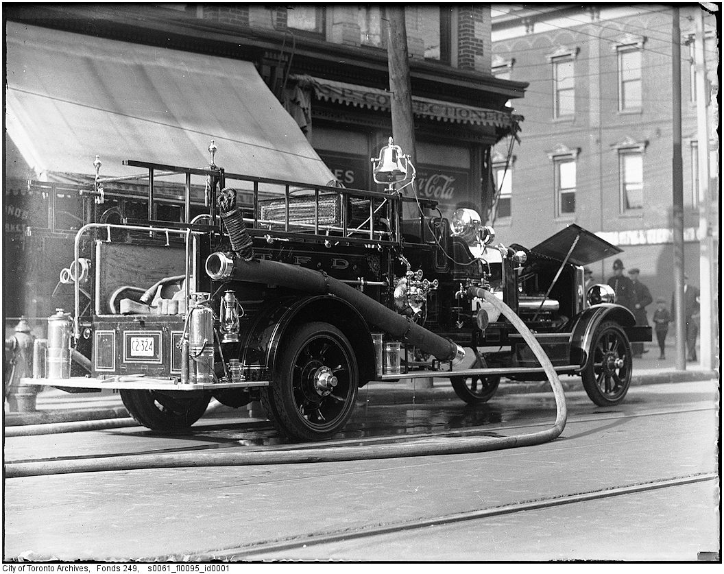 Vintage Fire Truck Brake Job, Edmonton, AB, Canada