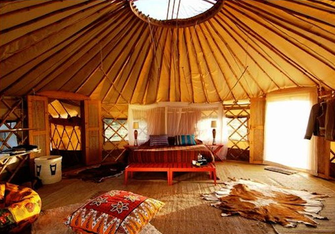 Yurt - Algonquin Park's Mew Lake Campground - Ontario Winter Destinations