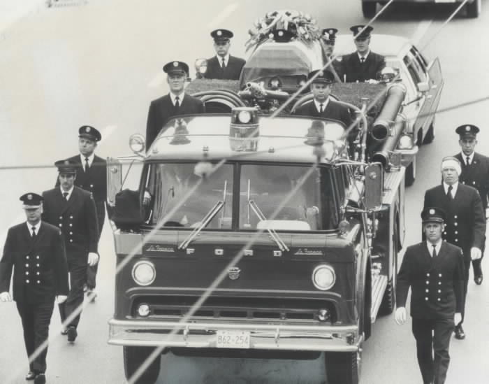 vintage fire truck photographs