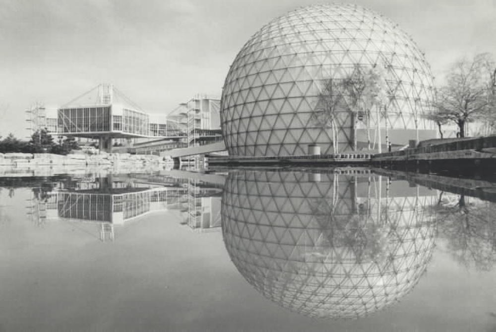 At the heart of Ontario Place is the Cinesphere an 800-seat cinema with an 80-foot-by-60-foot screen