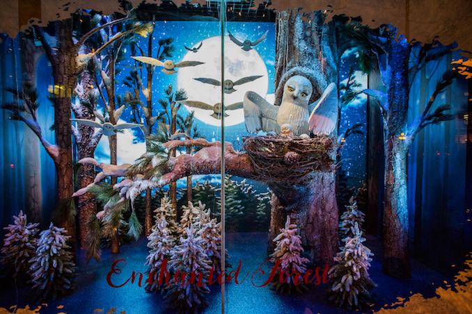 The Bay Christmas Windows 2016 - Holiday Spirit