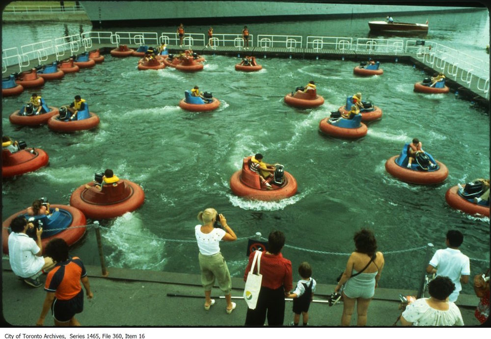 Bumper Boats at Ontario Place