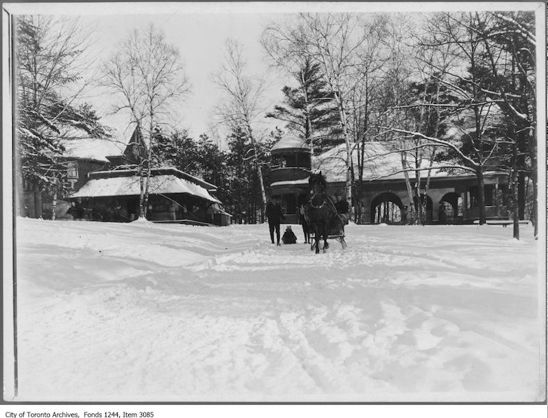 1907 - High Park Pavilion - Toronto Snow Storms