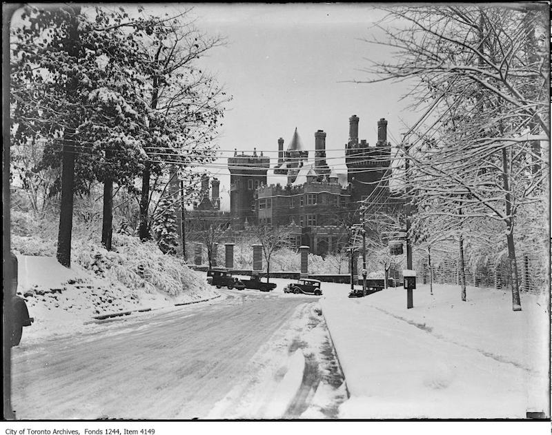 1936 - Casa Loma from the north