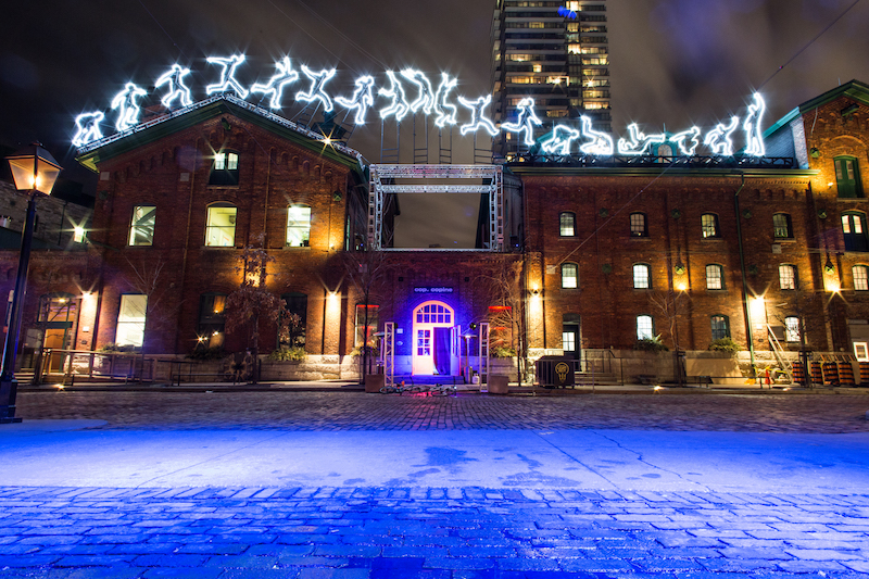 Toronto Light Festival Keeps the Distillery District Warm for Winter