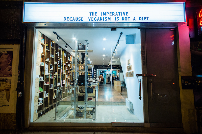 The Imperative Vegan Store in Toronto - Photo by Joel Levy