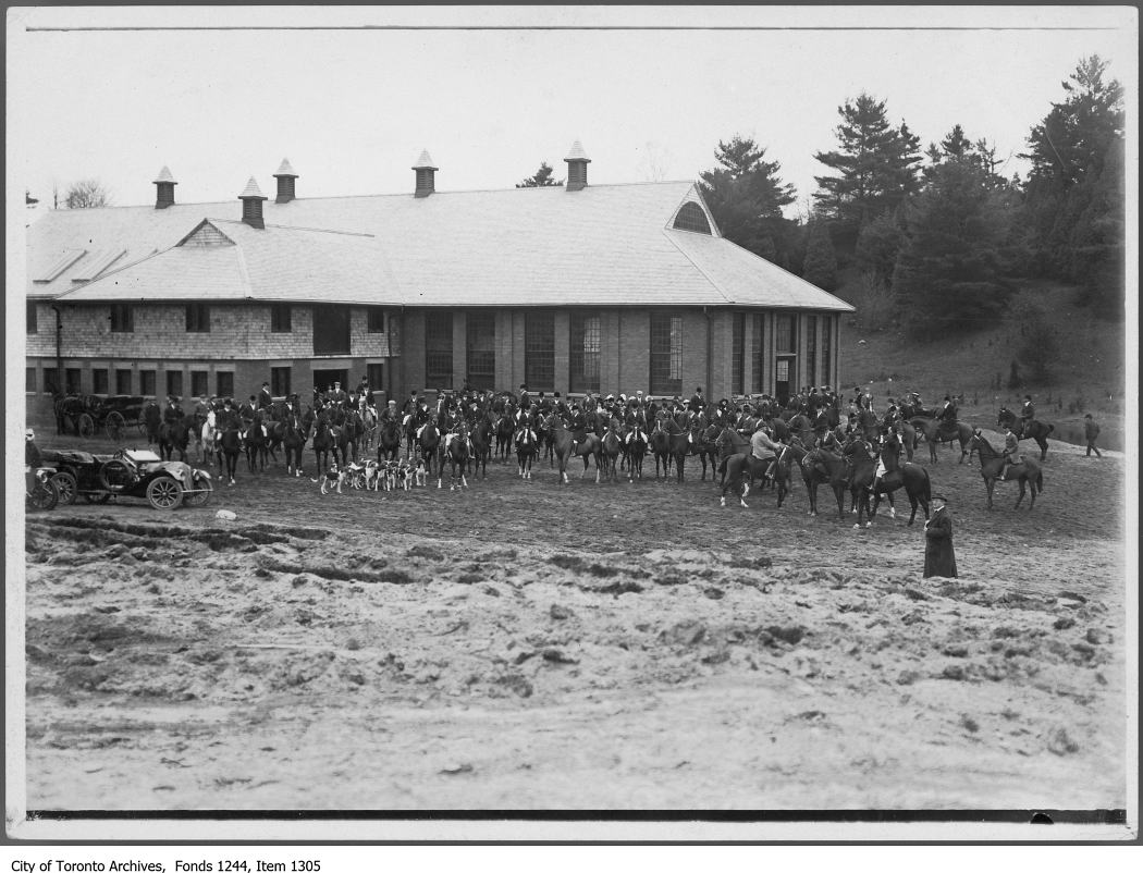 1910 - Hunt meet - Hunting Photographs