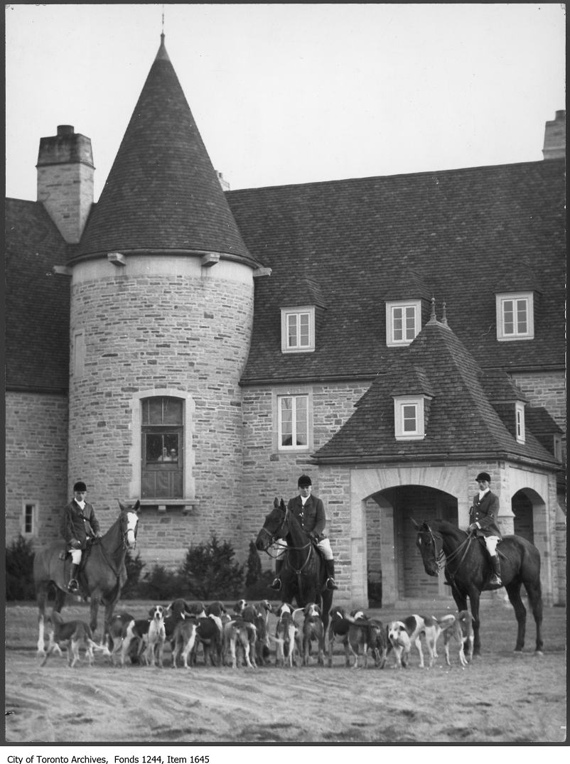 1930 - First hunt meet at new Eaton home, King City