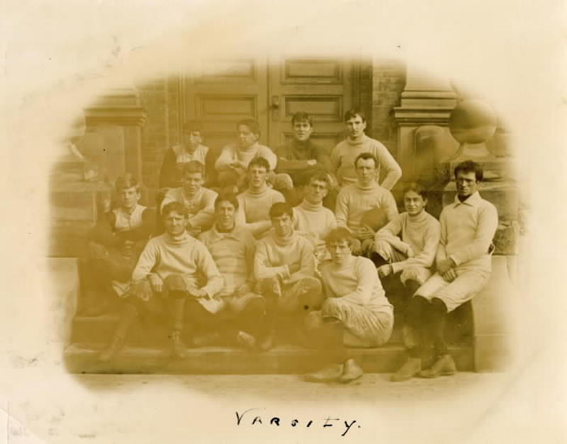 1895 - University of Toronto; Varsity Rugby Football Team.