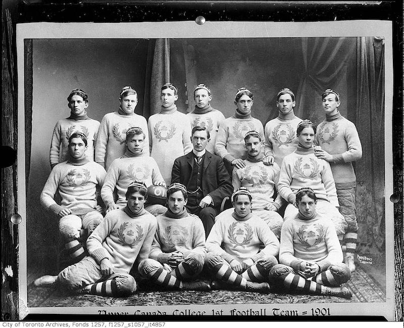 1901 - Upper Canada College rugby team