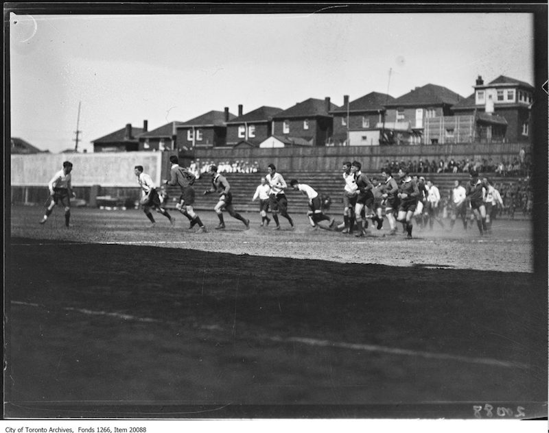 1930 - English rugby, action copy 2